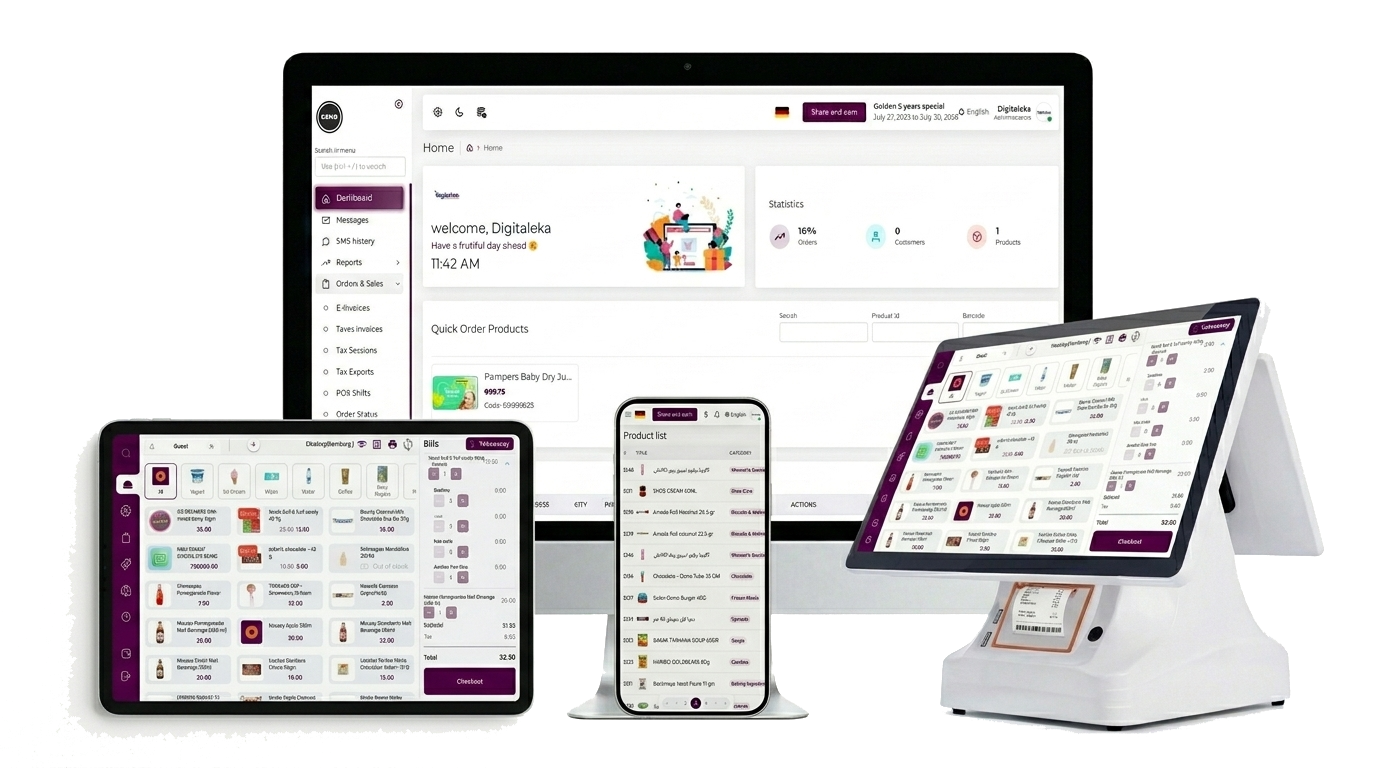 Oriento System Mockup